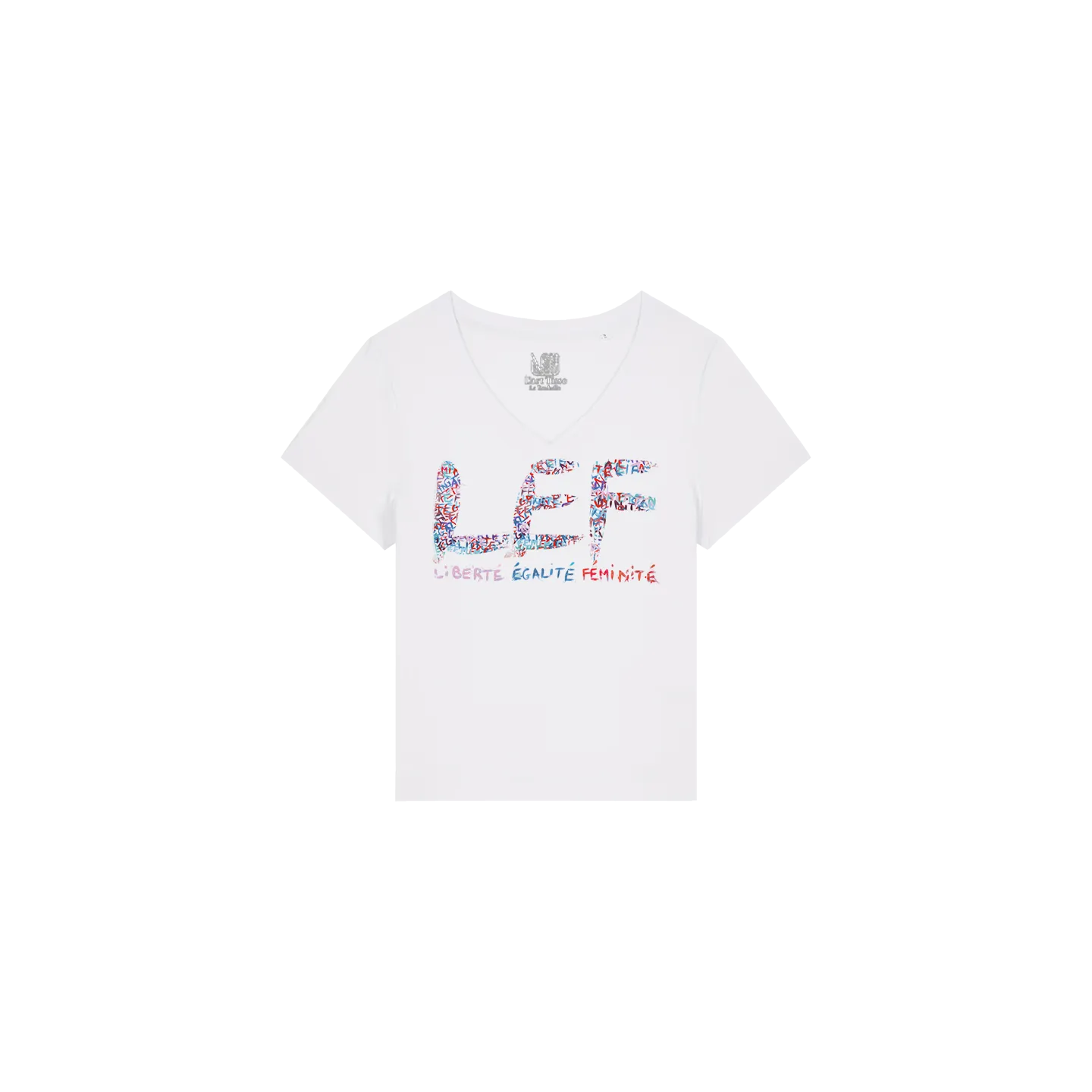 T-shirt Femme Col V - L.E.F - Label PYM	