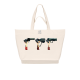 Shopping Bag - FEMMES REVOLVER - Label GUERANDELLE