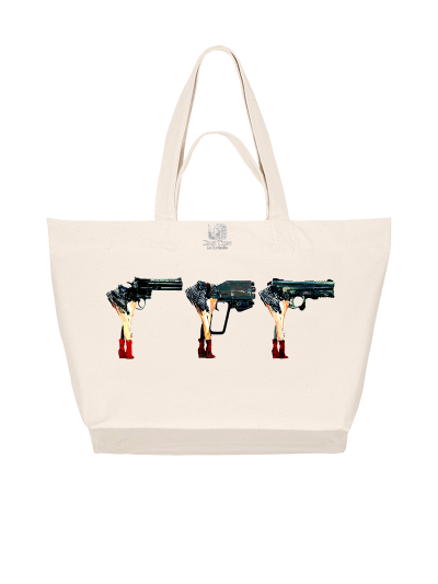 Shopping Bag - FEMMES REVOLVER - Label GUERANDELLE