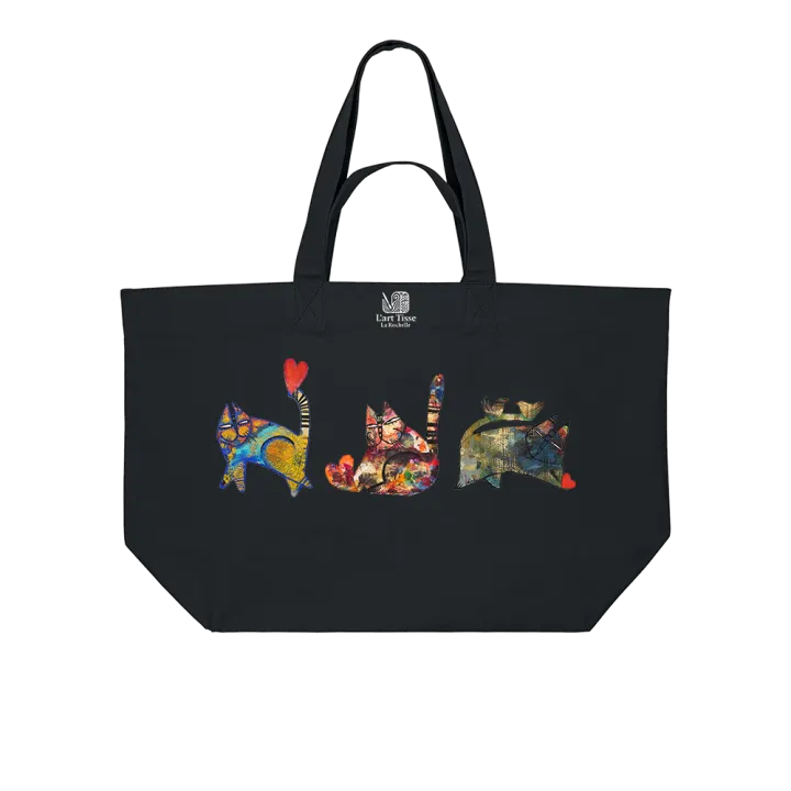 Shopping Bag - COEUR  DE CHAT - Label DINA