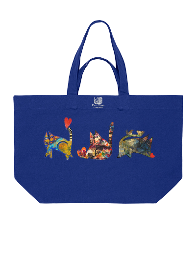 Shopping Bag - COEUR  DE CHAT - Label DINA