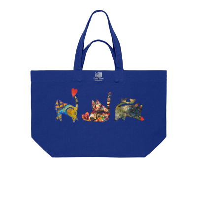 Shopping Bag - COEUR  DE CHAT - Label DINA