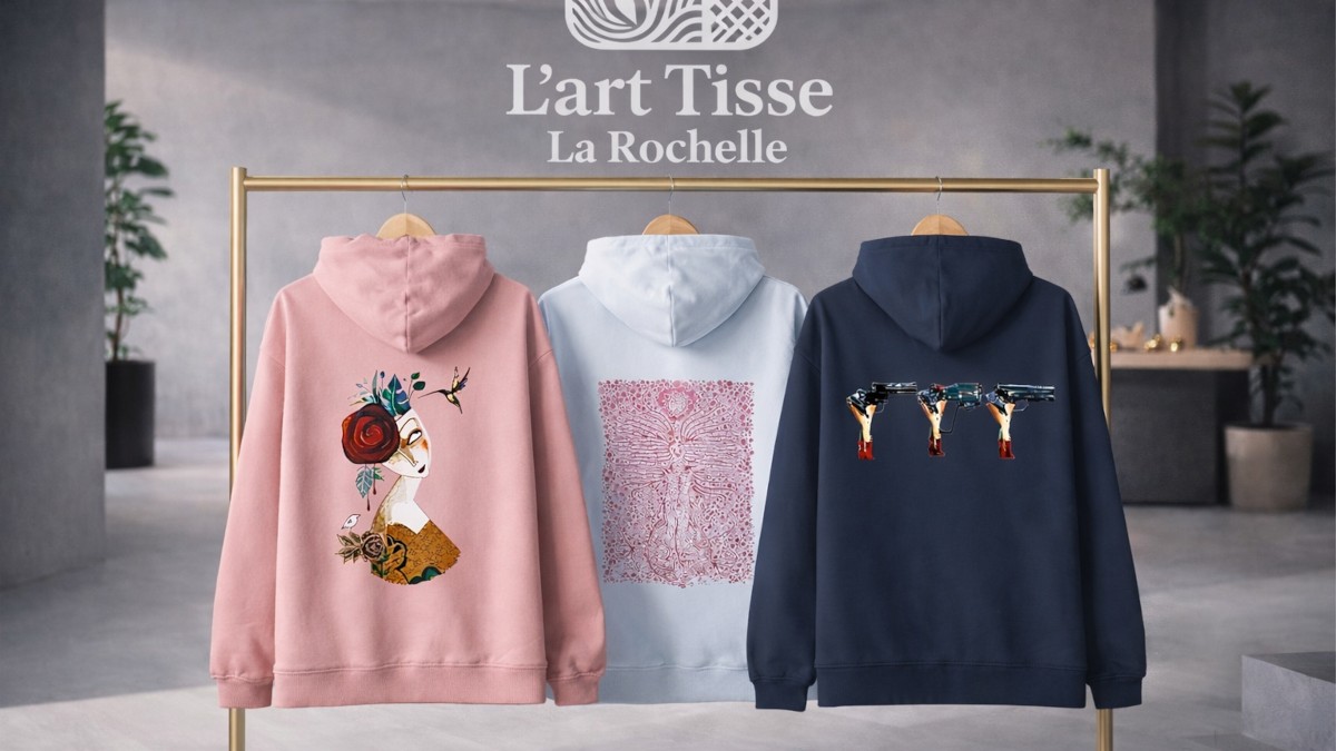 Présentation collection vêtements L'Art Tisse